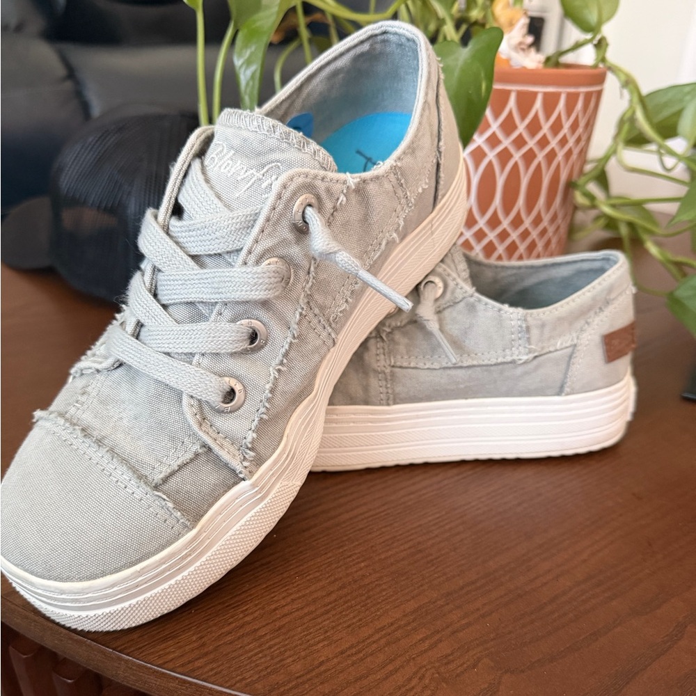 BLOW FISH Green/Gray Women Sneakers